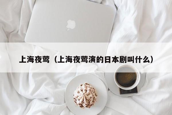上海夜莺（上海夜莺演的日本剧叫什么）